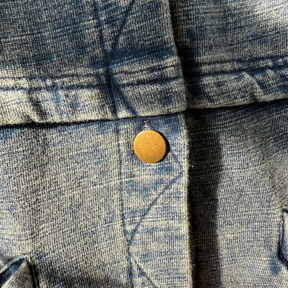 Free People Blue Denim Jacket - Picture 4 of 6